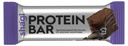 Батончик протеиновый Protein Rex Shagi шоколадный
