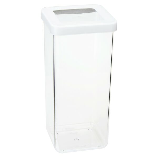 Емкость для сыпучих продуктов Степ, 1.4 л, 10х10х21 см