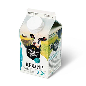 Кефир органический Углече Поле 3,2%, 500 мл