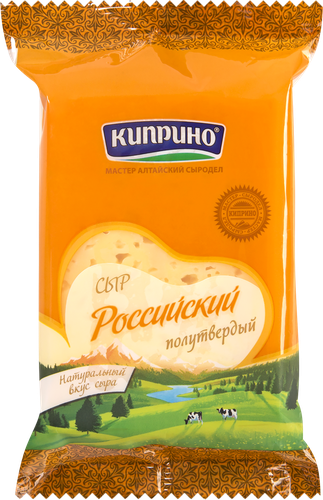 

Сыр Российский Киприно 50% 200 г