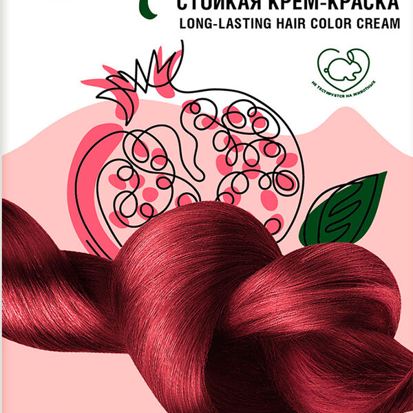 Краска для волос Fara Eco Line 6.5 Вишня 100 мл