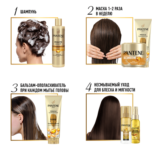 

Маска для волос Pantene Pro-V Интенсивное восстановление для ослабленных и поврежденных волос 300 мл