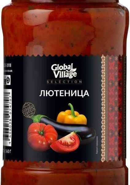 Лютеница Global Village Selection домашняя 360г