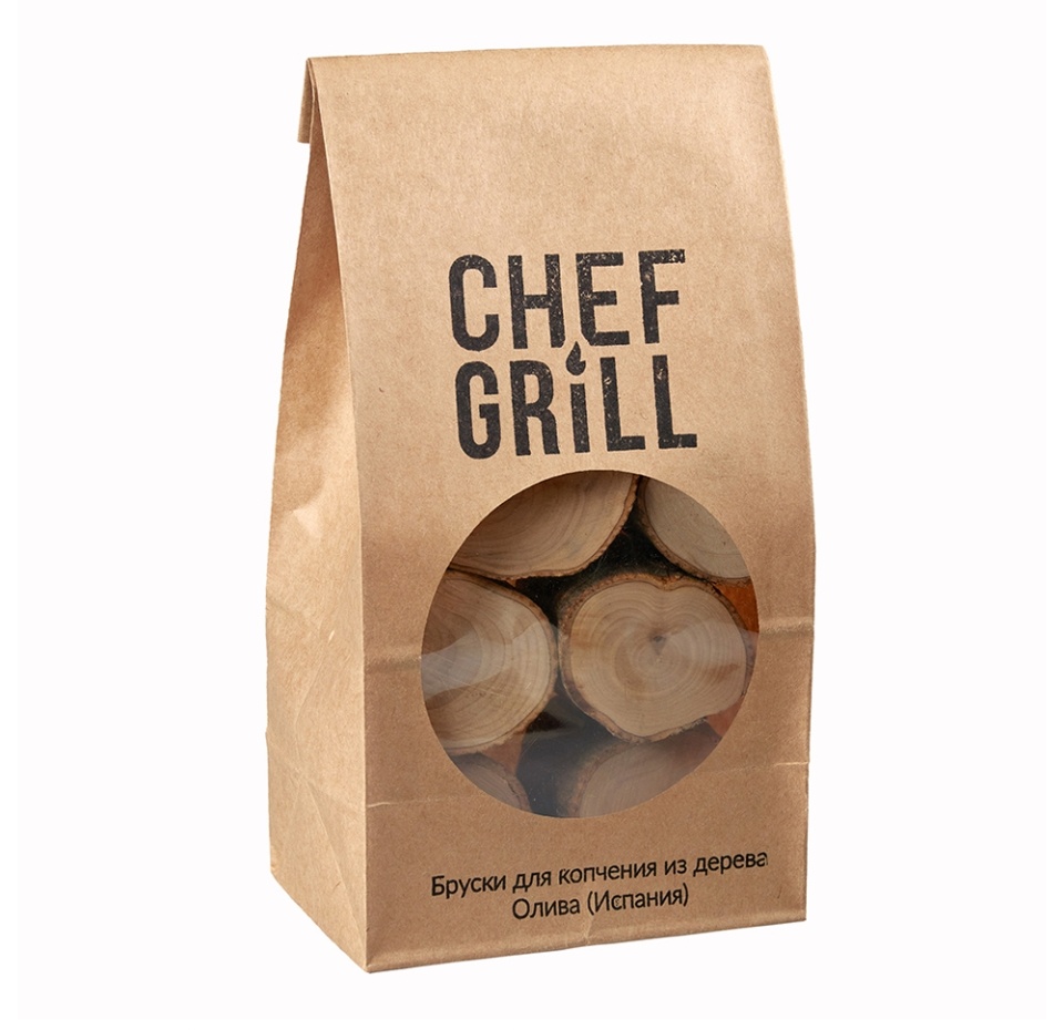 

Бруски для копчения Chef grill из оливы из Испании 800 г