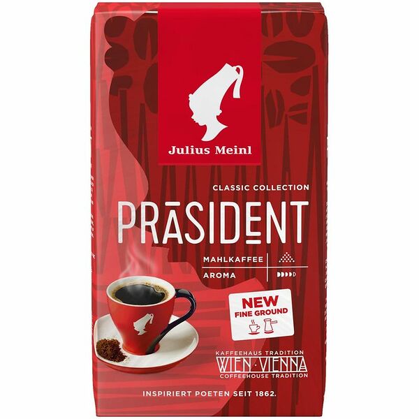 Кофе Julius Meinl Президент молотый, 250г