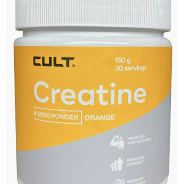 Cult Креатин моногидрат Creatine Monohydrate 150 г апельсин