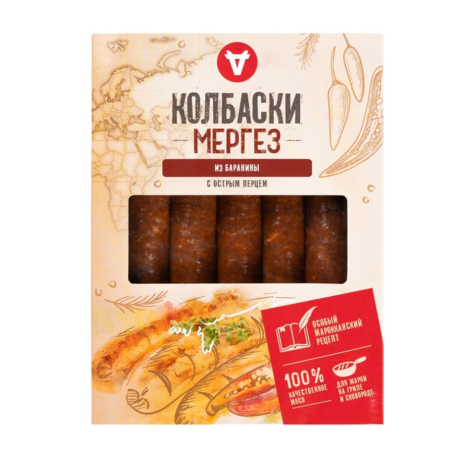 

Колбаски Мергез Агроальянс Мт 400г, Россия