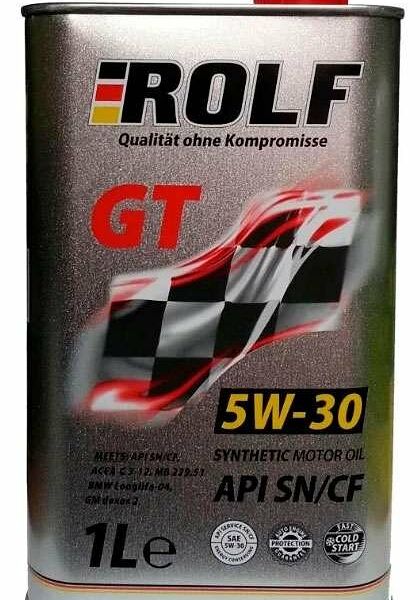 Масло моторное GT 5W30 синтетическое ТМ Rolf Club (Рольф Клаб)