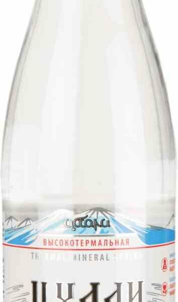 Вода минеральная лечебно-столовая Цхали газированная в стеклянной бутылке