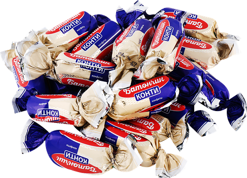 Конфеты Konti батончик конти вес до 250 г