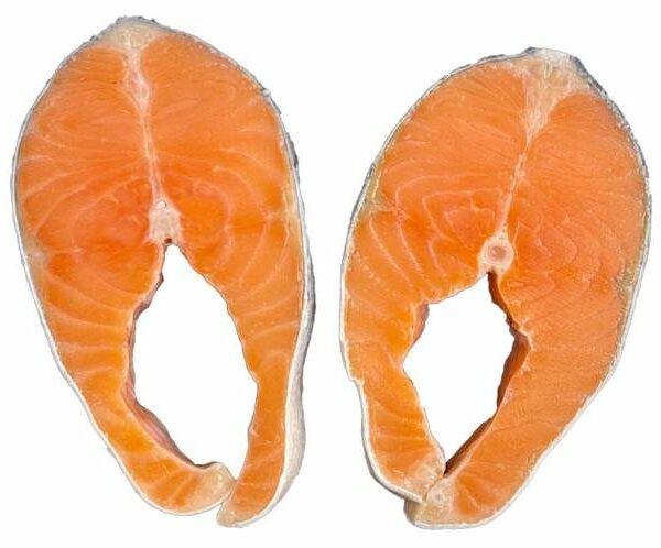 Лосось атлантический семга стейк свежемороженый