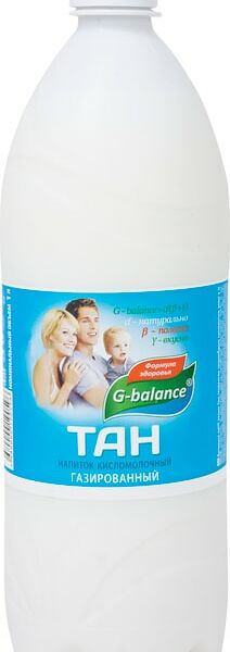 Тан G-balance газированный 1% 1л