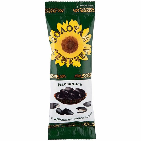 Семена подсолнечника обжаренные Золотая Семечка