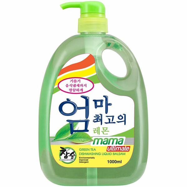 Средство для мытья посуды и детских принадлежностей Mamaultimate с ароматом зелёного чая, 1л