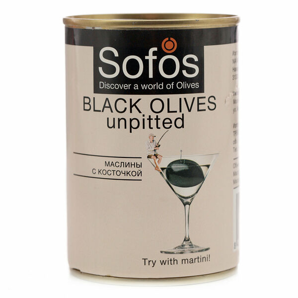 Маслины с косточкой ТМ Sofos (Софос)