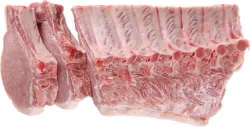 Свинина корейка на кости без шкуры до 1.4кг