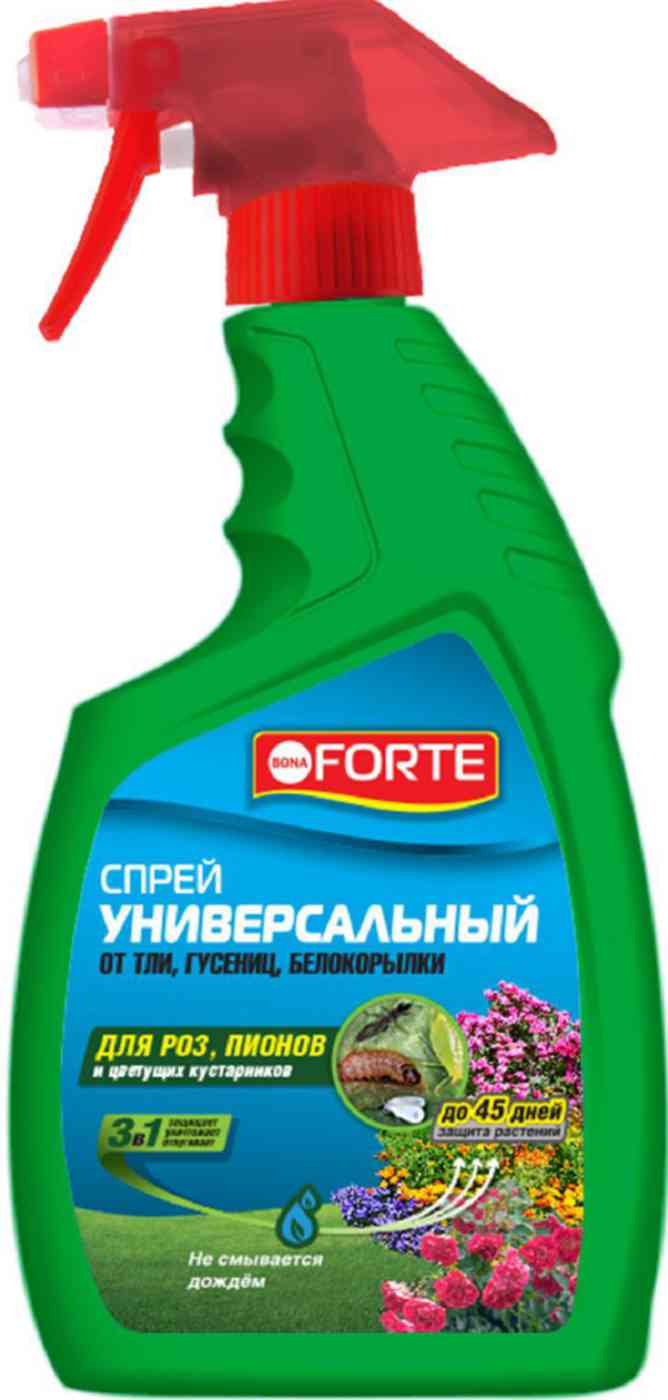 

Спрей универсальный Bona Forte от тли, паутинного клеща 750 мл