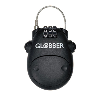 

Замок-трос Lock, Globber, цвет: чёрный