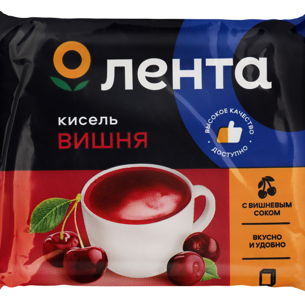 Кисель ЛЕНТА Вишня, 190г