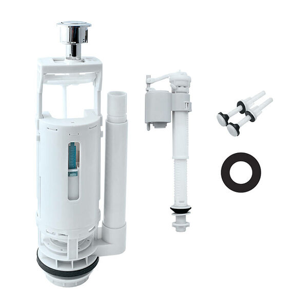 Двухуровневая водосливная арматура IDDIS, нижний подвод, тип А