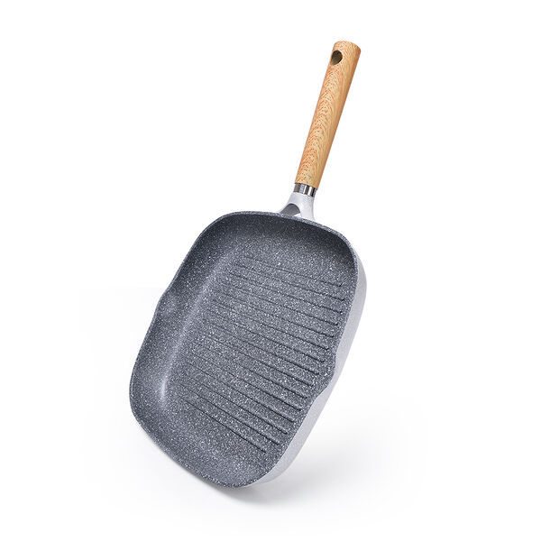 Сковорода-гриль антипригарная 28 см (индукция) Shadow borneo