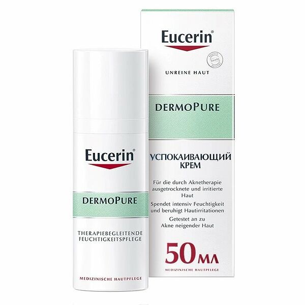 Eucerin Dermopure Крем для проблемной кожи увлажняющий 50 мл 