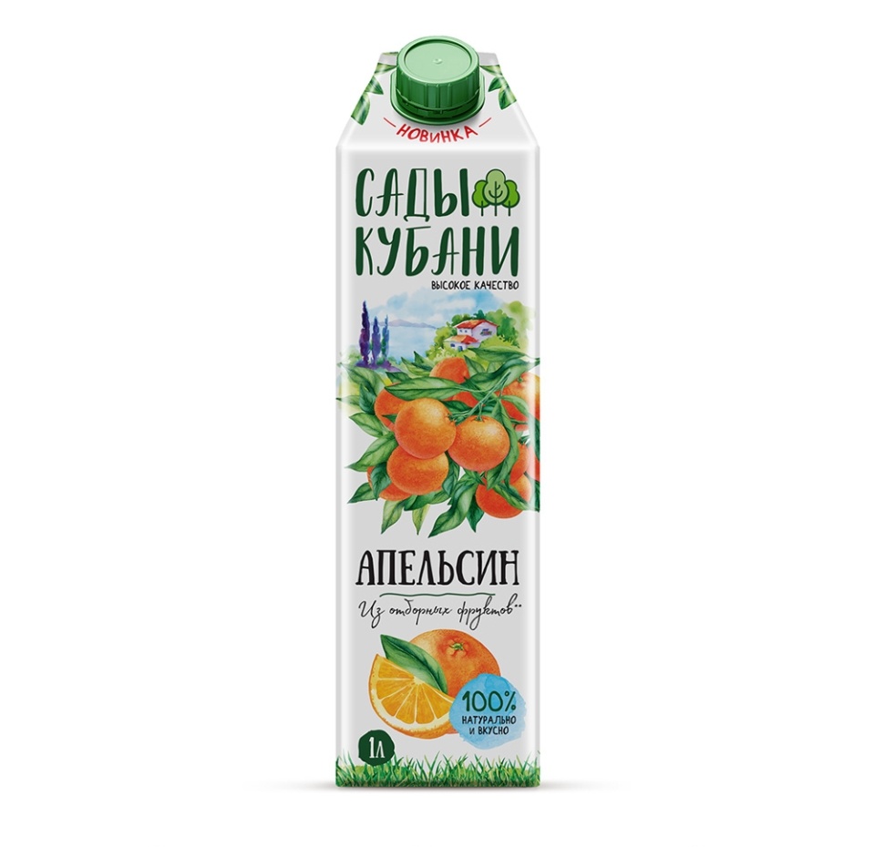 

Нектар Сады Кубани апельсин 1 л