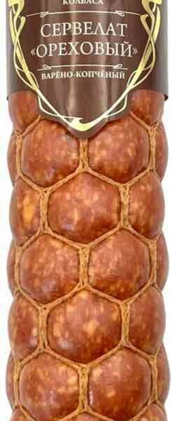 Сервелат варёно-копчёный Ореховый Рублёвский