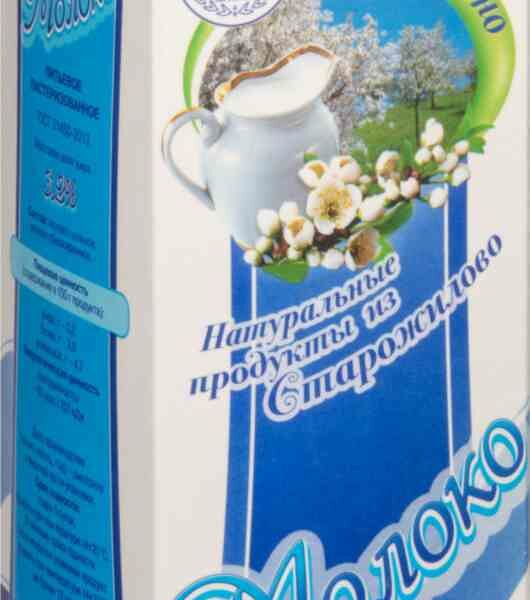 Молоко Продукты из Старожилово 3,2%