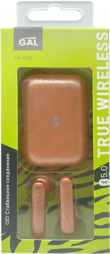 

Наушники GAL TWS TW-1900, медные