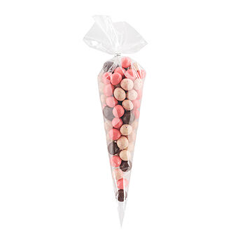 Орехи фундук в цветной шоколадной глазури 250г кулек, Россия