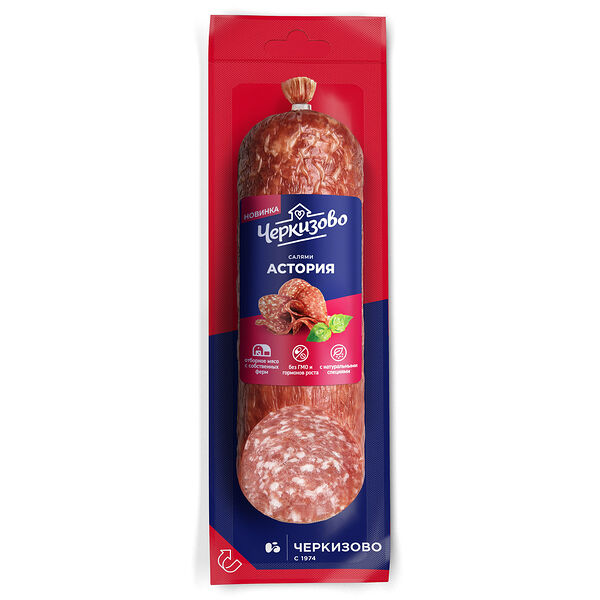 Колбаса сырокопченая Салями Черкизово Астория, 225 г