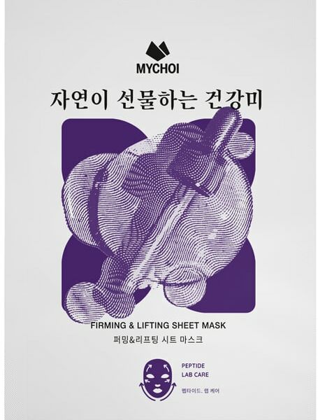Маска для лица Mychoi Укрепляющая с пептидами 25мл