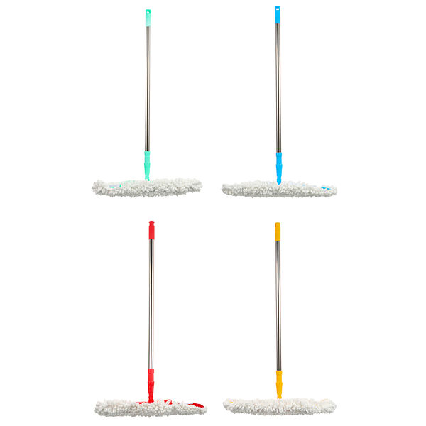 Vetta швабра с насадкой из микрофибры, телескоп. черенок нерж.сталь 70-120см., арт. np-1203
