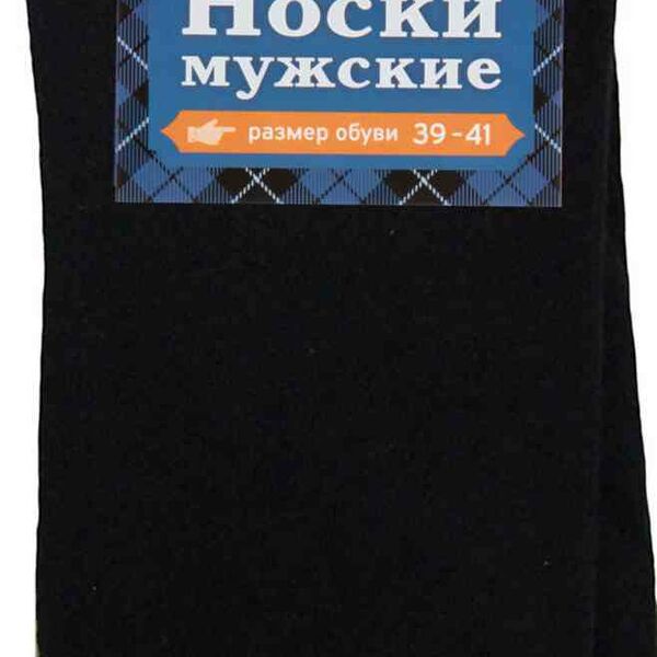 Носки мужские Глобус цвет: чёрный, размер: 25-27 (39-41)