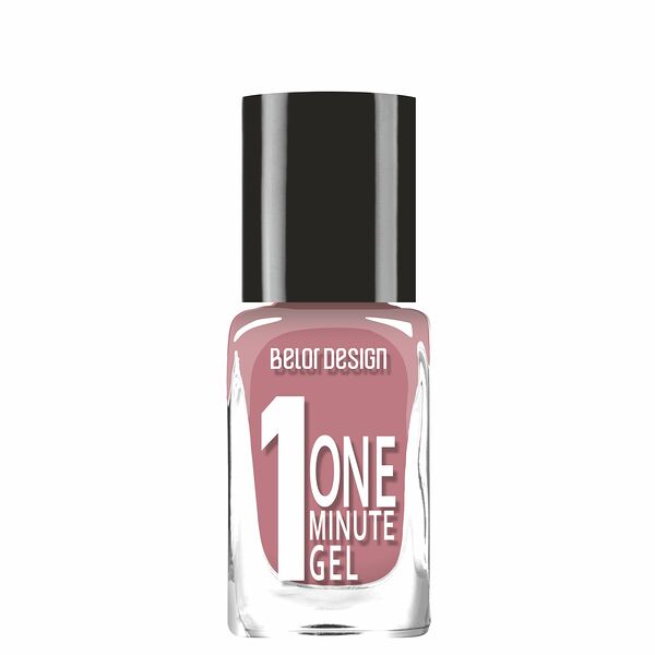 Лак для ногтей ONE MINUTE gel,  тон 210 Belor Design Декоративная косметика имп. 2110