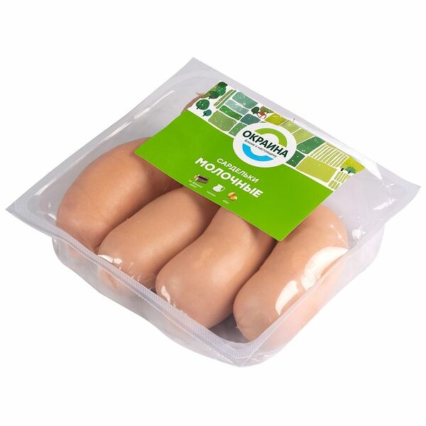 Сардельки Окраина Молочные