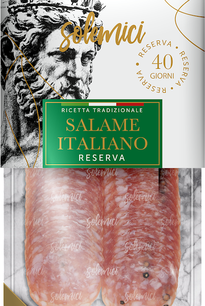 Колбаса Solemici салями italiano нарезка