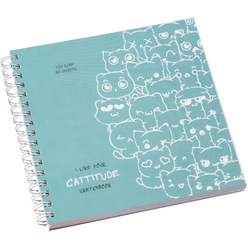 

Скетчбук Meshu 15 х 15 см 60 листов