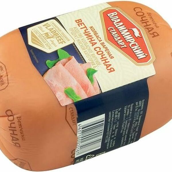 Ветчина Владимирский Стандарт сочная 400г