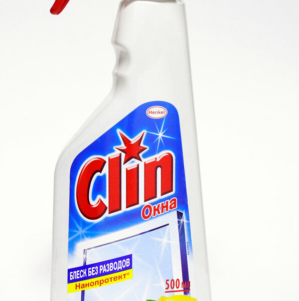 Распылитель для мытья окон ТМ Clin (Клин) 2 в 1: Жидкость и активная пена