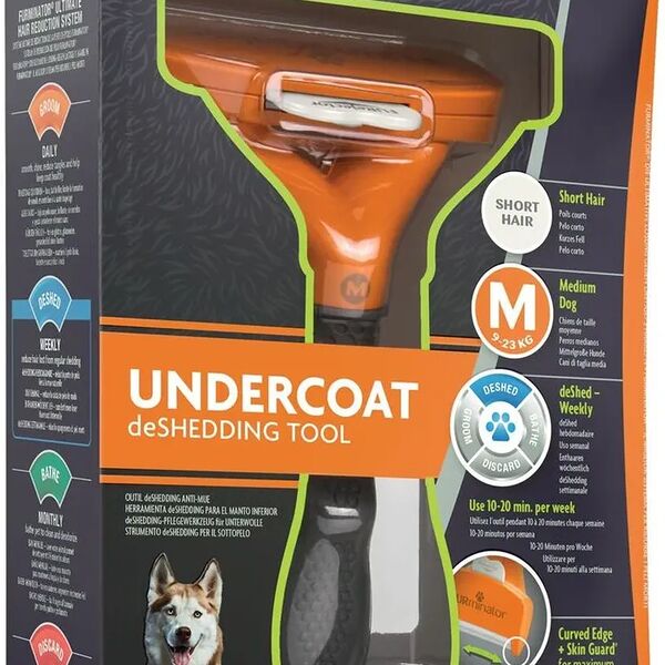 Фурминатор M для средних собак с короткой шерстью
