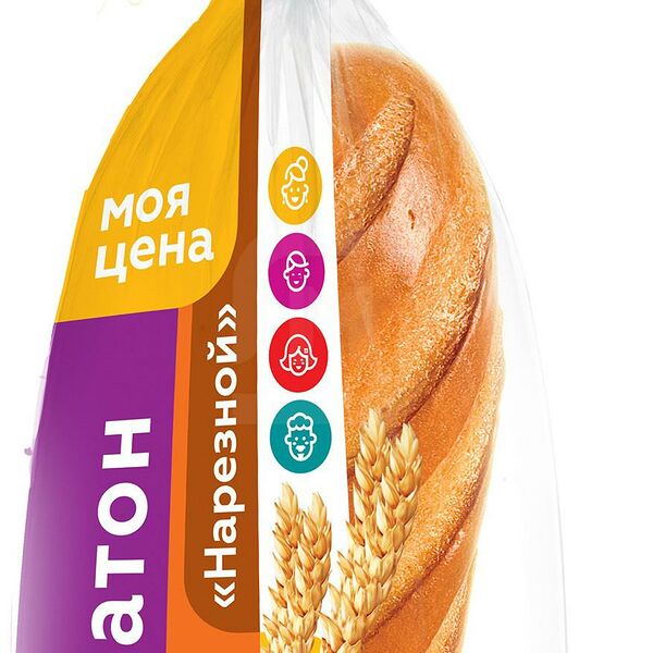 Батон Моя цена Нарезной, ГОСТ