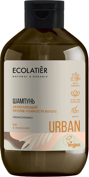 

Шампунь против ломкости волос Ecolatier Urban укрепляющий 600 мл