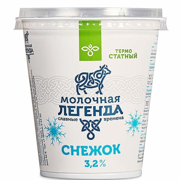 Снежок Молочная Легенда сладкий 3.2%