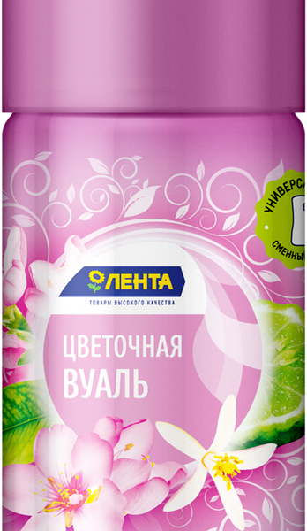 Баллон сменный для автоматического освежителя воздуха Лента Цветочная вуаль