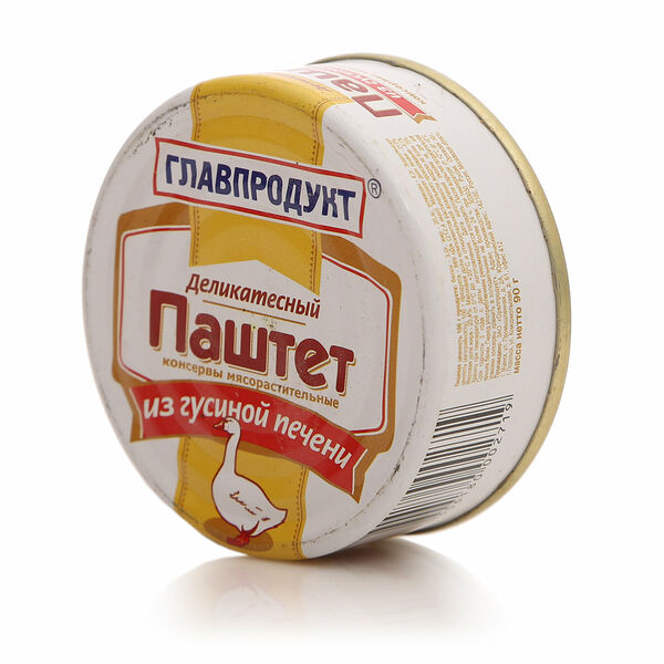 Паштет из гусиной печени ТМ Главпродукт