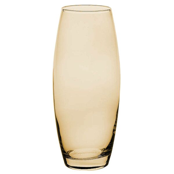 Ваза Pasabahce Enjoy, 26 см, бочонок, стекло, желтый