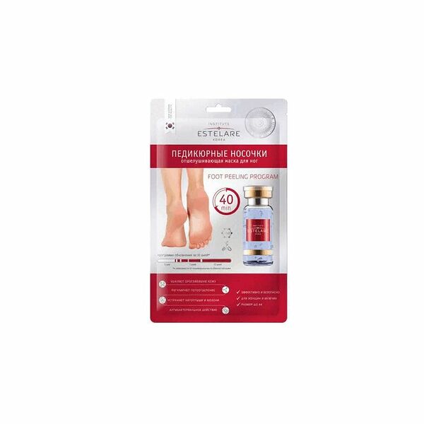 Эстелер Педикюрные носочки Маска д/ног отшелушивающая