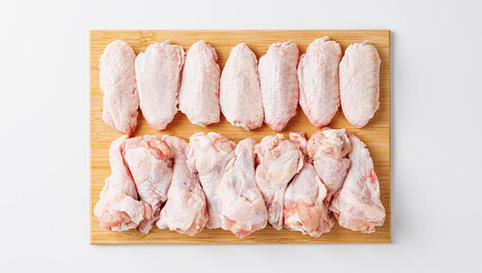 Крылья куриные две части раздельно